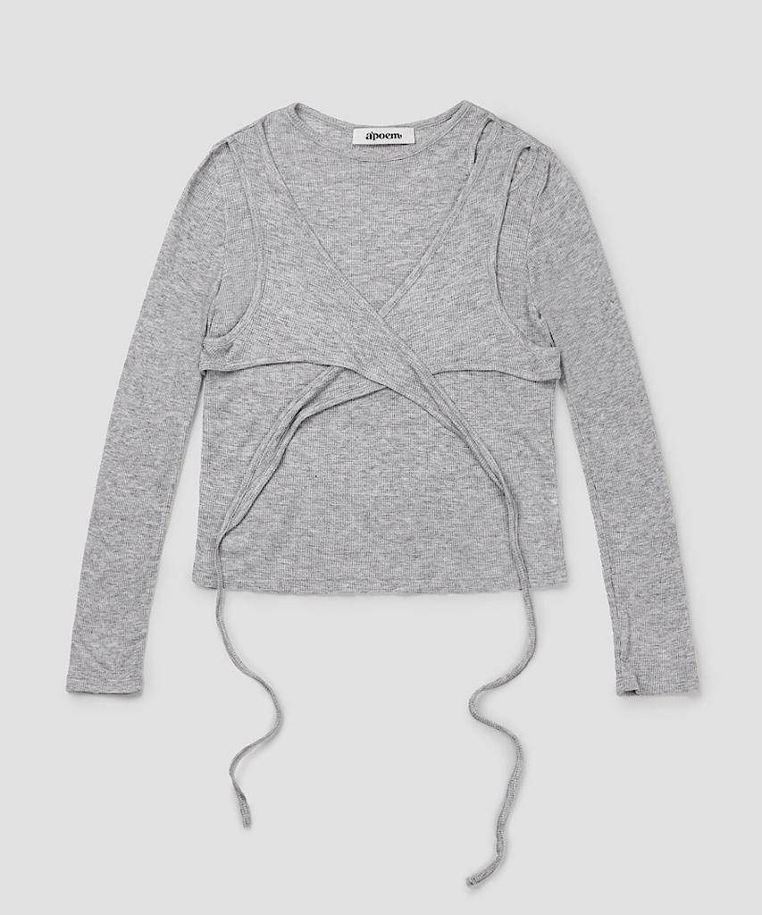 APOEM Edit Wrap Long Sleeve (3C)