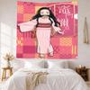 Kimetsu No Yaiba Wall Decor Tapestry Art For Pet Memorial Birthdaywedding Party Backdrop Family Gift