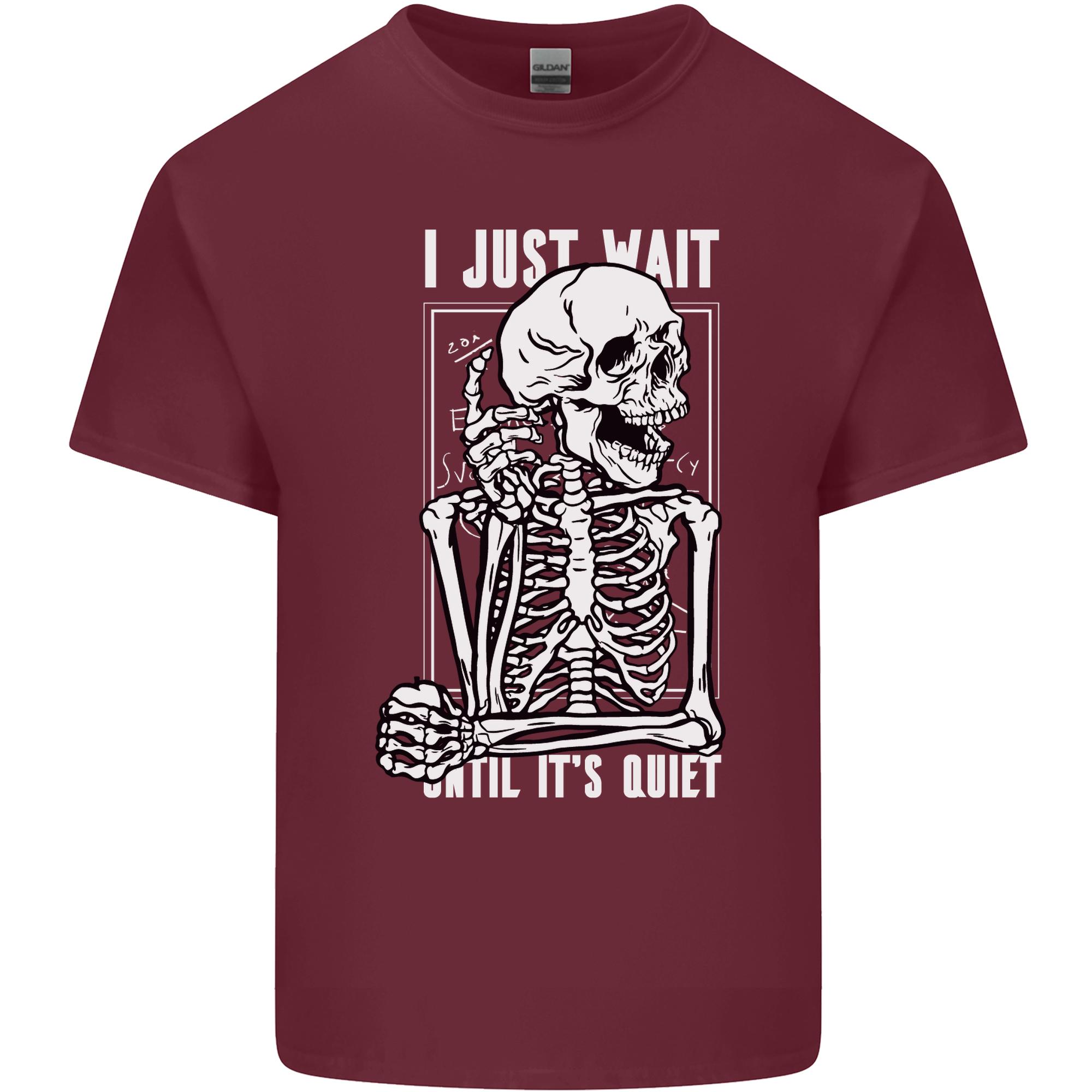 Teacher Ill Just Wait Teaching Maths Enlish Unisexs Light Cotton TShirt S