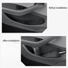 For Tesla Model YL Launch 2026 TPE Door Side Storage Box Front Rear Door Slot Organizer Tray Protector Model YL Door Storage Box