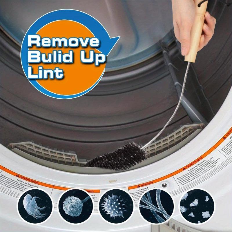 1Pc Long Flexible Rod Dryer Vent Cleaner Brush - Removes Dirt, Dust, Lint Blockage, Coil Brush Auger, Clothes Lint Trap Remover