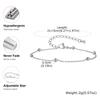 Stainless Steel Beaded Chain Anklet for Women,Summer Vacation Waterproof Anklets,Classic Jewelry Gifts