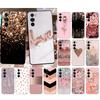 Love Rose Gold Style Phone Case For Motorola Edge 60 50 40 Pro 60 50 40 30 Ultra Neo Fusion Moto G Play G Stylus G Carcasas