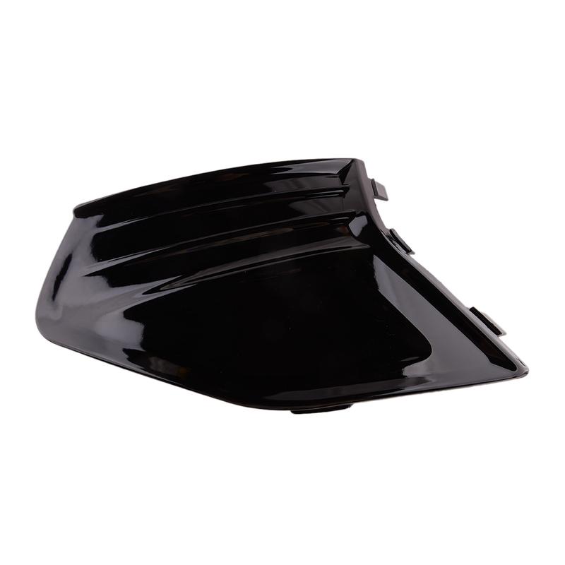 1 Pair Black Car Front Bumper Fog Light Cover Without Hole Fit for Ford Fusion   KS7Z17B814AA FO1039182 4M5A-A22050-BK