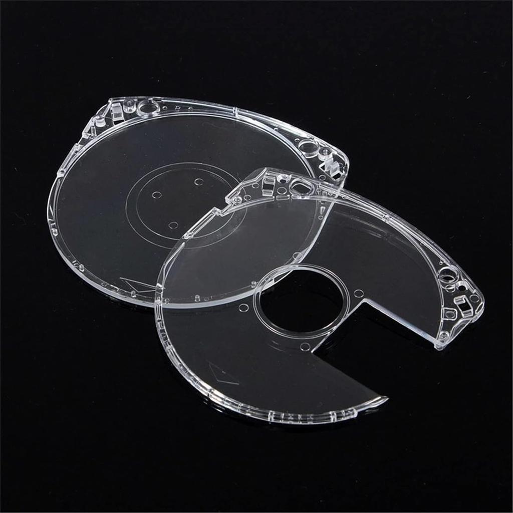 5 Pcs Dvd Cd Case 7Mm Double Clear Umd Replacement Shell, Apply For Most Game Dvd Cd