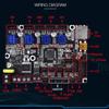 32Bit Silent Motherboard Integrated SKR Mini E3 V2.0 Control Board with TMC2209 UART-Stepper Motor Driver forEnder3 CR10