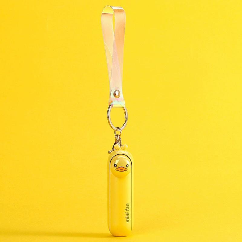 

Милый мини-вентилятор Kipas, портативный ручной складной прикроватный офисный USB-зарядный аккумулятор, настольное охлаждение жёлтый