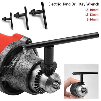 1Pcs 1.5-10mm 1.5-13mm 3-16mm Key Wrench T-Shaped Drill Chuck Wrench Electric Hand Drill Wrench