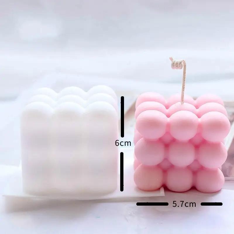 3D Irregular Silicone Candle Mould Aromatherapy DIY Handmade Material Resin Mold Making Supplies