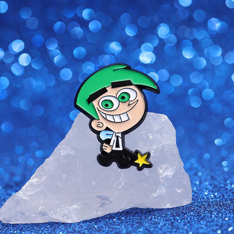 Unique Anime Cartoon Character Alloy Brooch Vibrant Decorative Metal Pin For All