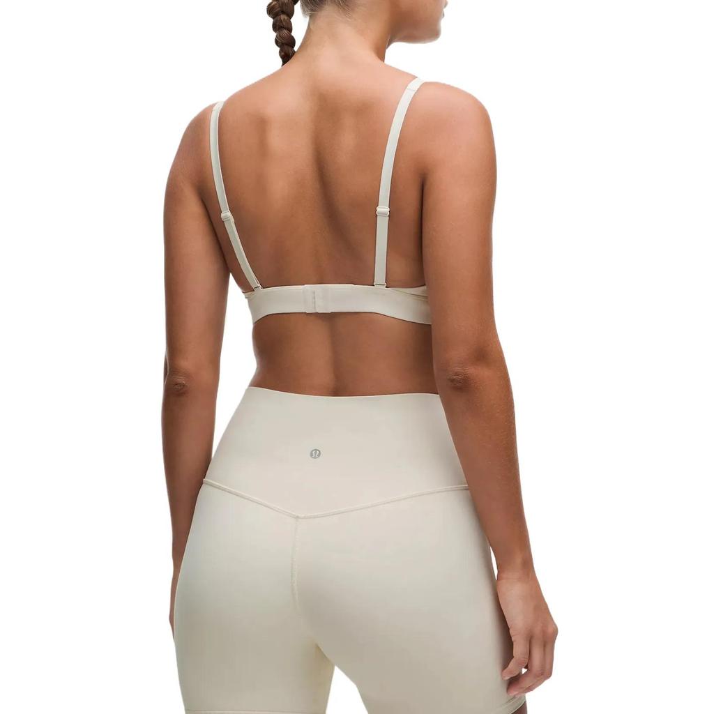 Lululemon Sports Underwear Women's V-neck Moderate (Unisex) Sports Underwear LW2EIES | Light Ivory