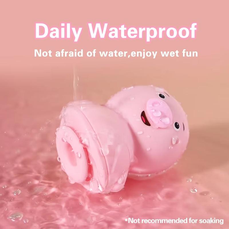 Mini Pig Licking Tongue Vibrator for Women Vacuum Sucking Clitoris Stimulator Female Nipple Anal Massager Masturbation Sex Toys
