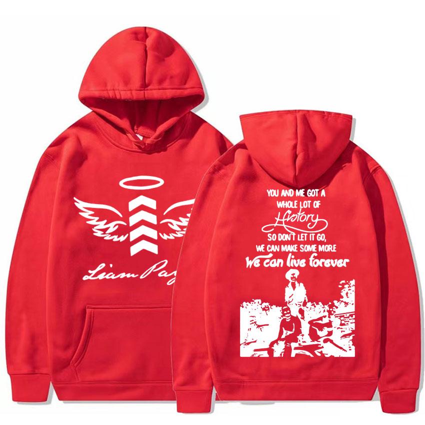 Liam Payne We Can Live Forever Hoody Liam Payne Rest In Peace 1993-2024 Hoodie Men Women Hip Hop Oversized Sweatshirt Streetwear