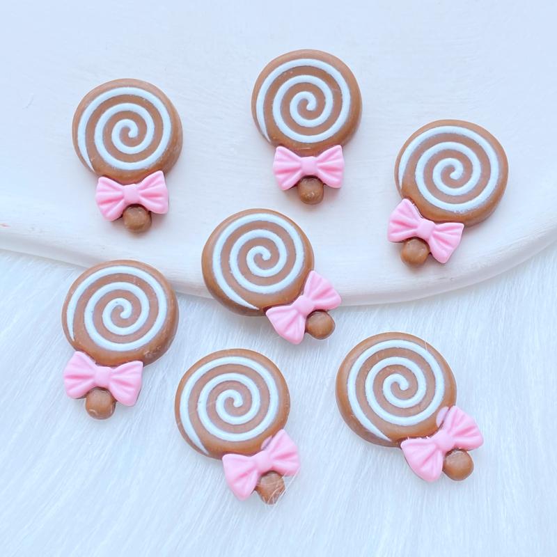 10/20Pcs New Resin Mini Candy / Lollipop Series Flat back Cabochons Scrapbooking DIY Jewelry Craft Decoration Accessories