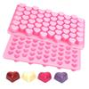 55 Holes Heart Cake Chocolate Cookies Baking Mould Ice Cube Soap Mold Bake Tools