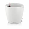 Plant Pot White Polypropylene Circular