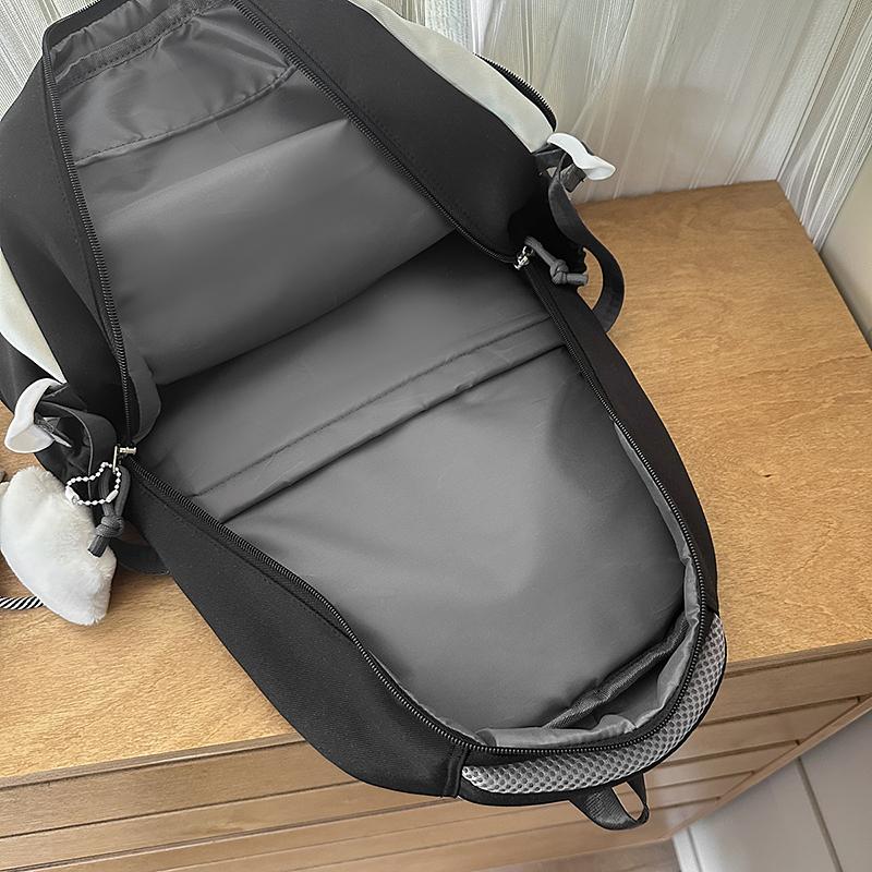 Campus Rucksack mit großer Kapazität, leicht, mit Farbkontrast, Mädchenrucksack, Kinderrucksack