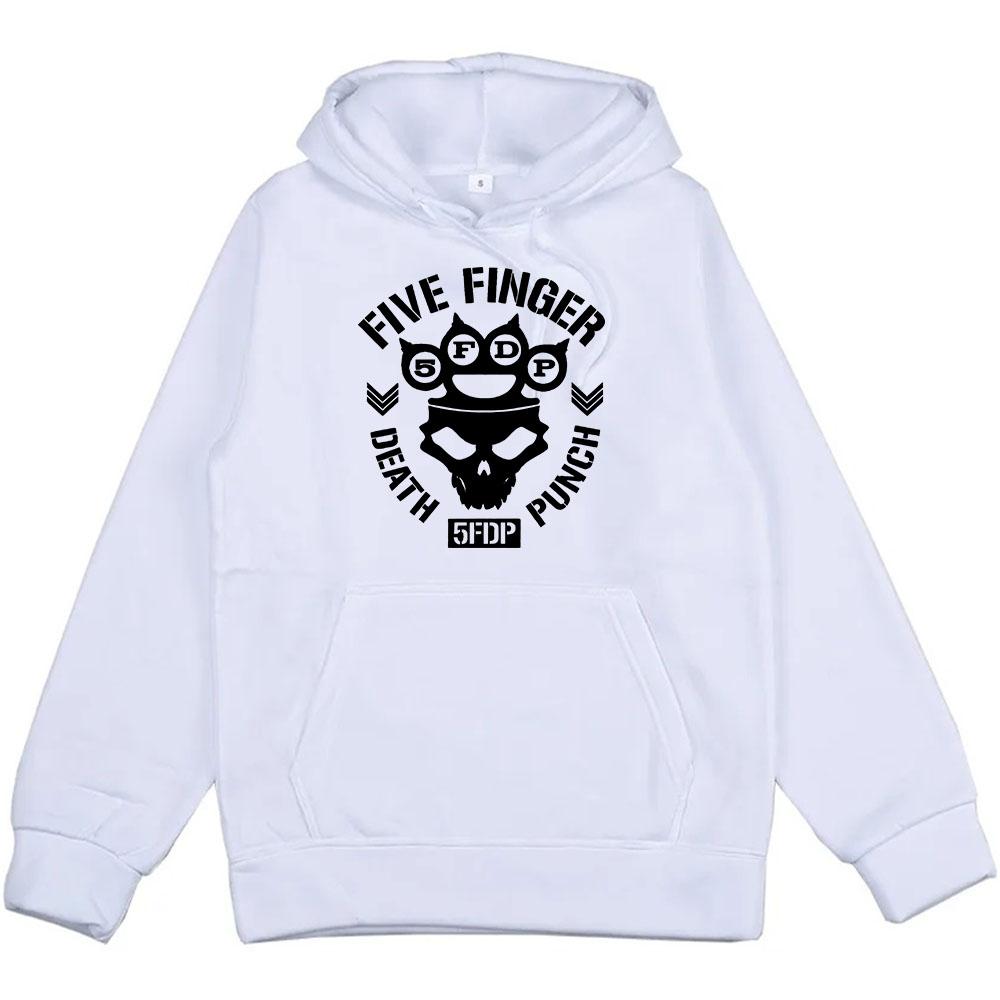 Hip Hop Streetwear Five Finger Death Punch Hoodies Long Sleeve Men Women Clothes Ropa Hombre Sudaderas Hoodie