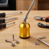 Screwdriver Head Magnetic Ring 1/4 In(6.35mm) Universal Strong Magnetic Screw Holder Ring for Power Bits & Hex Screwdrivers