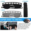 Flannel Dashboard Cover Fits -2026 Volkswagen Taos S/SE/SEL - Sun Shade Anti-Glare UV Protection