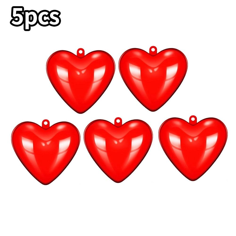 

5/10 шт. Коробка для конфет ко Дню святого Валентина, пластиковый контейнер, реквизит для вечеринок, обмен подарками на День святого Валентина, подарки на день рождения, принадлежности для вечеринок ко Дню святого Валентина 5pcs