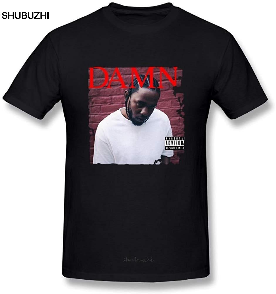Loyd D Unisexs Fashion Kendrick Lamar Damn Tshirt Black Cotton Tshirt Unisex Summer Fashion Tshirt Euro Size
