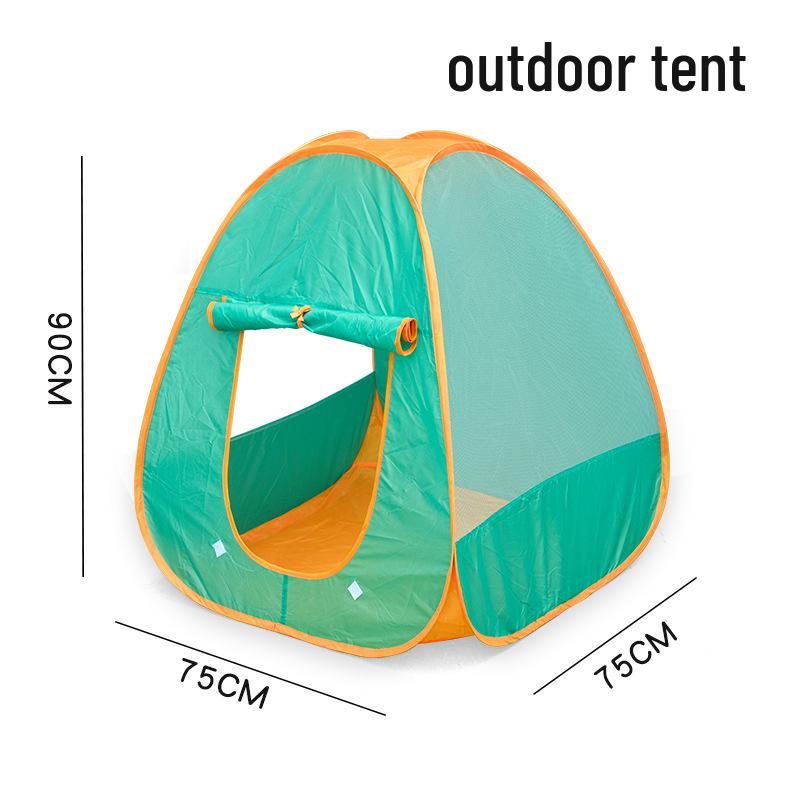 Kids' Outdoor Adventure Insect Exploration Set with Observation Box, Net, and Scoop