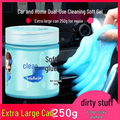 Seguro para mulheres grávidas e bebês: Ferramenta de Limpeza em Gel Macio para Interior de Carro e Fendas