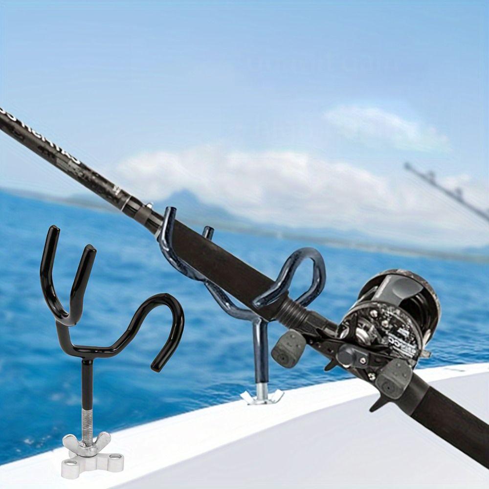 20 Degree Fishing Pole Holders Black Portable Fishing Pole Stand Fishing Boat Rod Holder Men