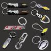 BMPQR1 3D Metal Car Logo Keychain Keyrings for Chevrolet Captiva Aveo Cruze Lacetti Niva Cobalt Optra Lanos Orlando Sail Spark ONIX
