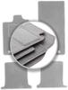 Gray Car Mats For: Jaguar XK Coupe (2006-2014)