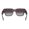 Versace Logo Design Square Sunglasses Unisex Sunglasses Havana 0VE44831088G