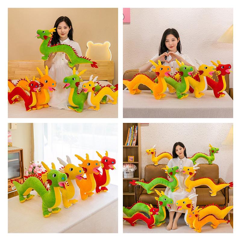 Dragon Toy Plush Stuffed Doll Pillow Sofa Cushion Home Decor Ornaments Gift Girl