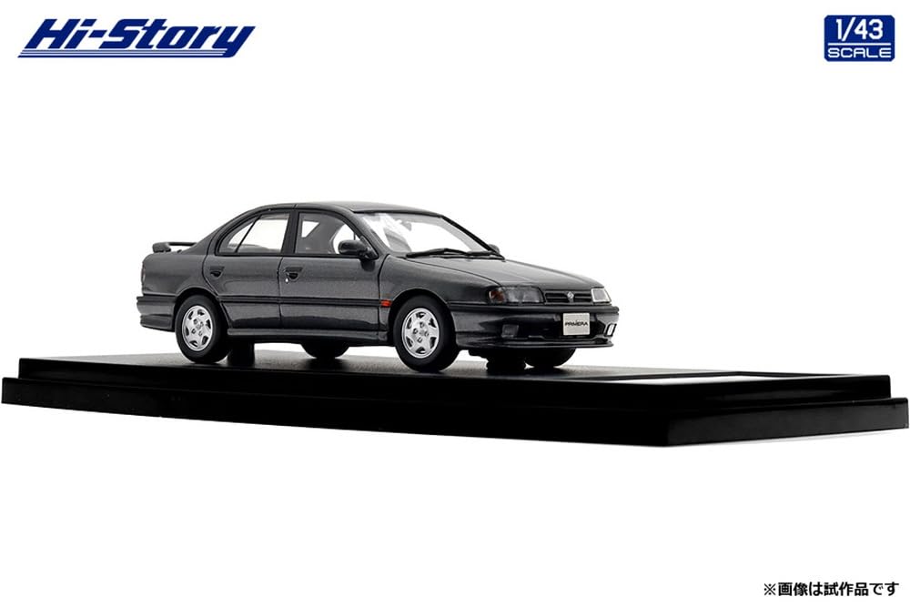 INTERALLIED Hi Story Scale Nissan Primera Te Dark Gray Pearl Finished Model HS480GY 1/43 2.0 (1990)