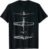 P51 Mustang American War Plane Unisex TShirt Cotton Short Sleeve Hip Hop Tees Fashion Casual Clothes Summer Oneck T Shirt Tops