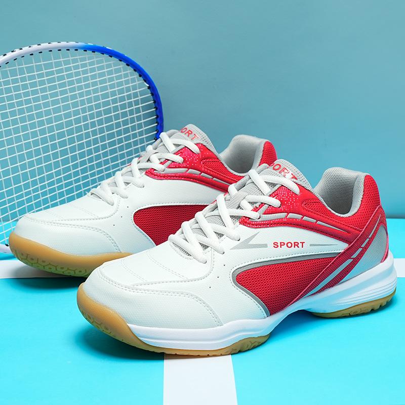 

Professional badminton shoes for boys and girls New non-slip, wear-resistant and breathable tennis shoes Table tennis shoes Volleyball shoes 46