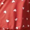 Plus-Size Women Pajama Set Nightgowns Cami Shorts Nightclothes  Sleeveless Nightwear Red Love Print Soft Sleepwear Summer