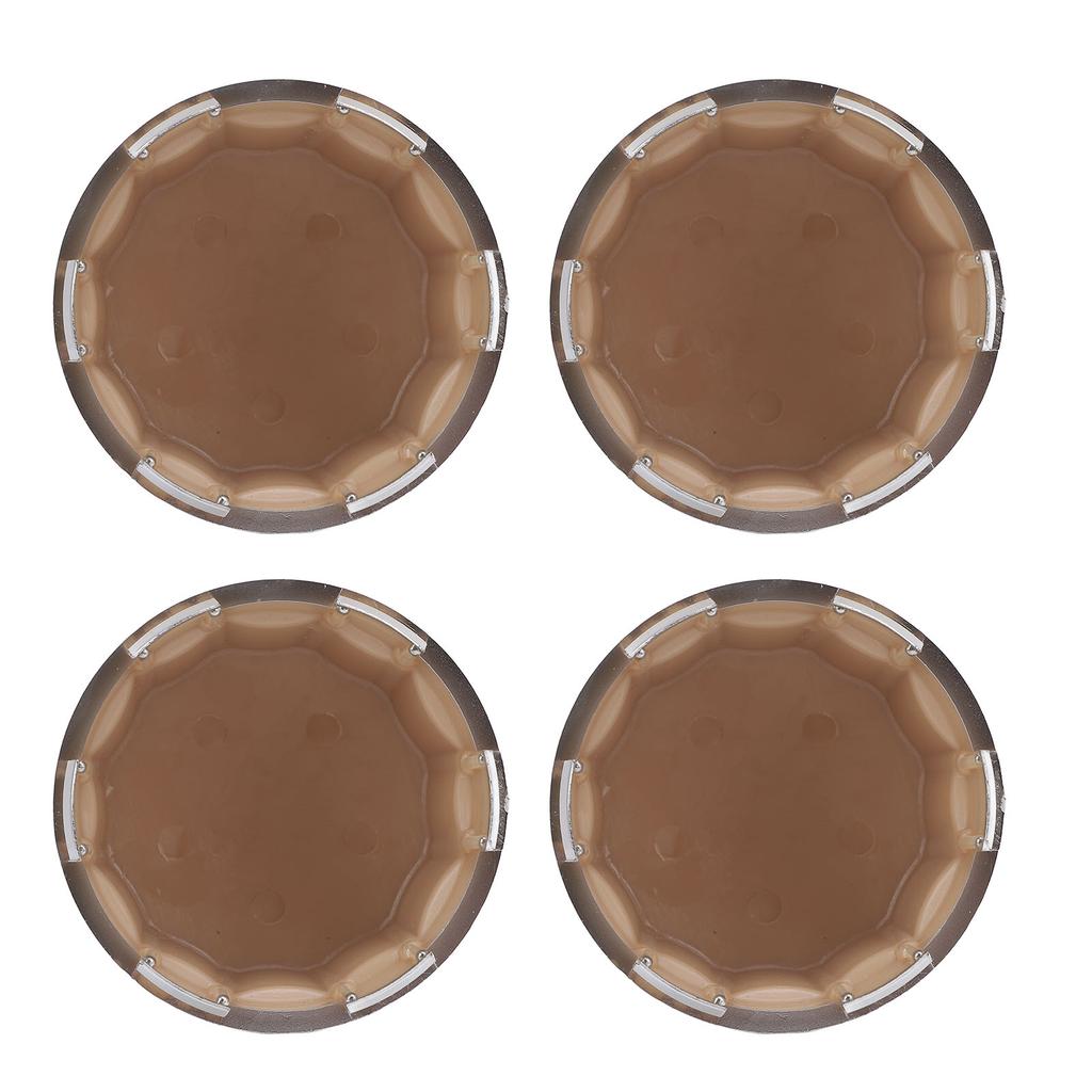 4Pcs ATV Tire Wheel Hub Cap Electroplating Finish Center Wheel Hub Cap Cover for 8Inch 10inch 12inch 14inch Alloy