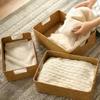 HandWoven Basket Rattan Wicker Basket Wicker Fruit Tea Snack Storage Basket Bread Picnic Basket Cosmetic Box House Ware