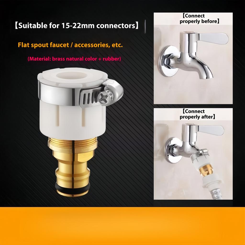 Universal washing machine Tap Kitchen Adapters Brass Faucet Watering Garden Tools Tap Connector Mixer Hose Adaptor Basin Fitting