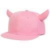 Unisex Cute Cow Horn Hip-hop Hats Fashion Spring Autumn Outdoor Adjustable Casual Baseball Caps Sunscreen Hat