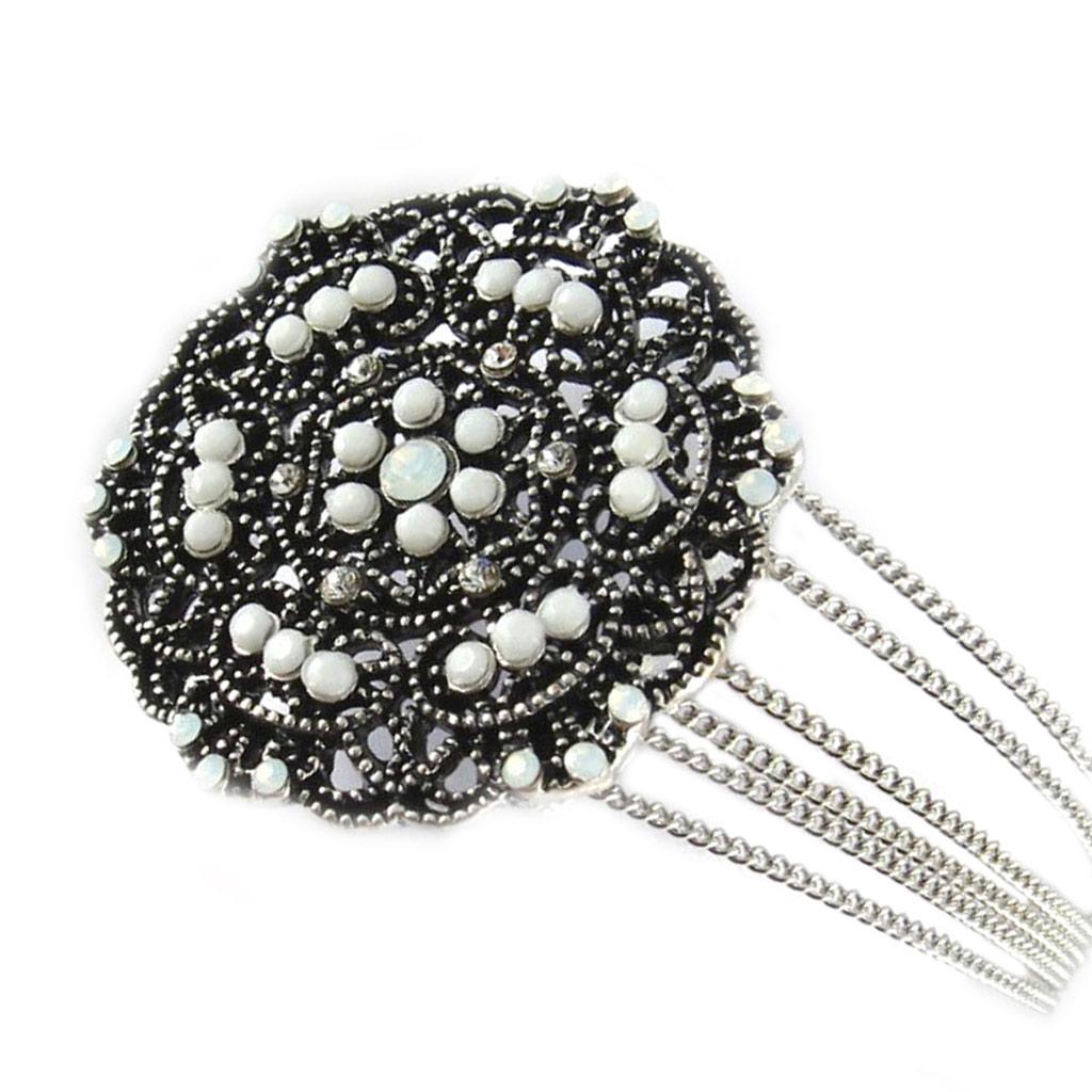 NOA [G0288] - White 'Carmen' Designer Bracelet