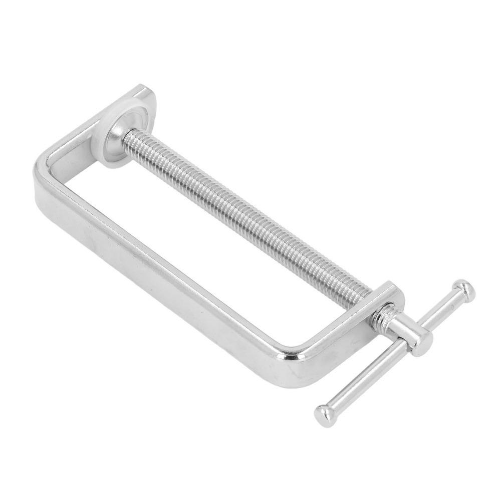Stainless Steel Heavy Duty Clamp Soft Rubber Pad Quick Release Clamp For Woodworking