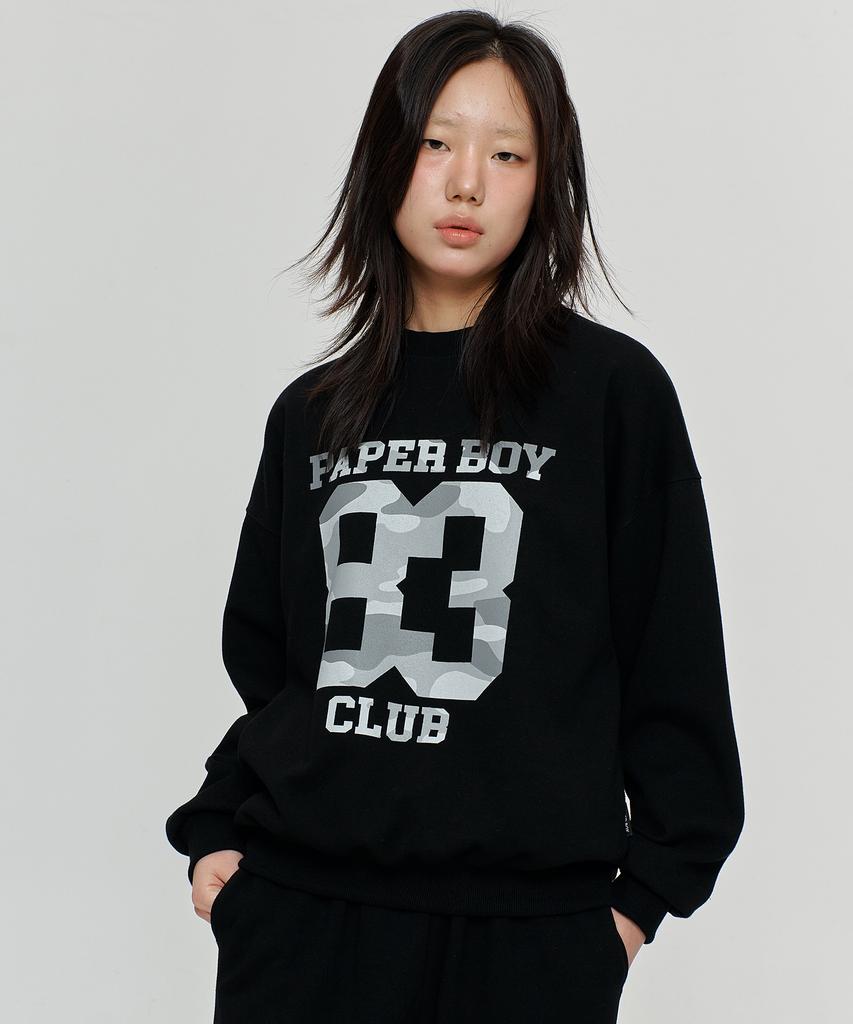 PAPERBOY Camo 83 Sweatshirt - Cream