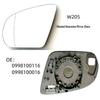 Mercedes C180 B200 W204 W205 GL-Class Heated Rearview Mirror Glass
