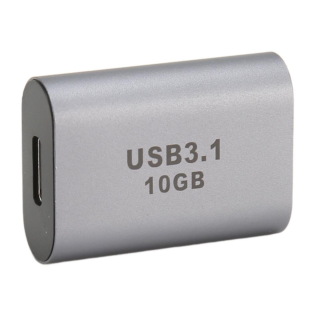 Адаптер USB 3.1 на Type C гнездо-гнездо 10 Гбит/с Plug and Play Адаптер USB A на USB C для телефона