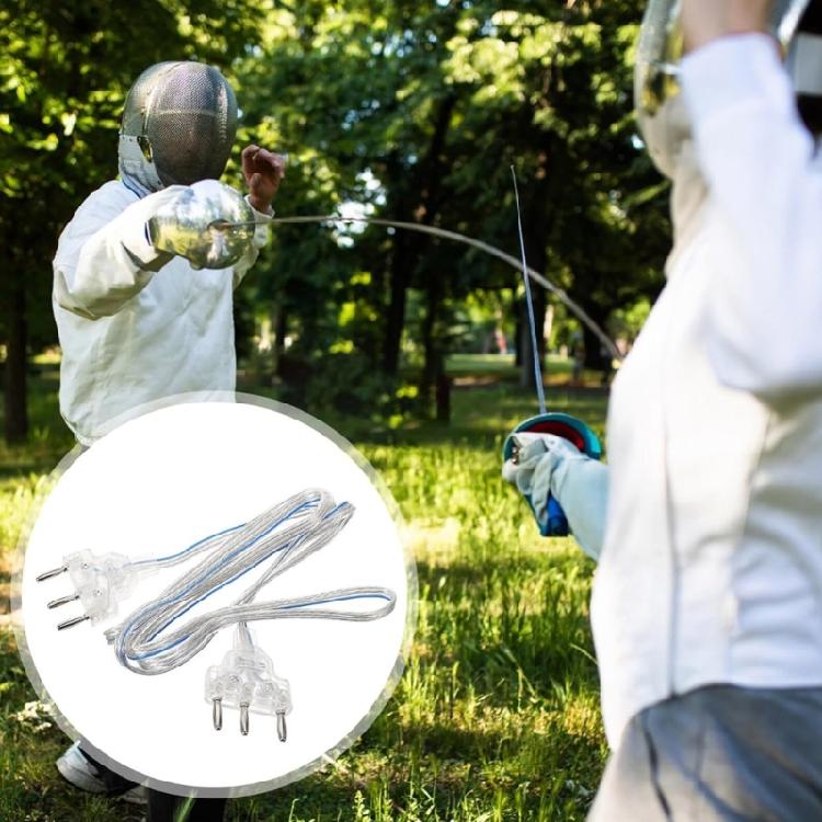 Light weight Flexible Fencing Body Wire Foil Body Wire Light Weight Body Wire Pin Plug Body Cord Fencing Equipment Cord
