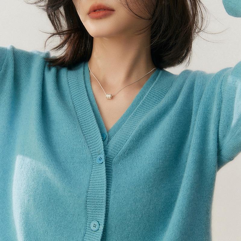 Qinghe 100% Pure Cashmere Women's Sweater - Ultra Soft Luxury Winter Pullover