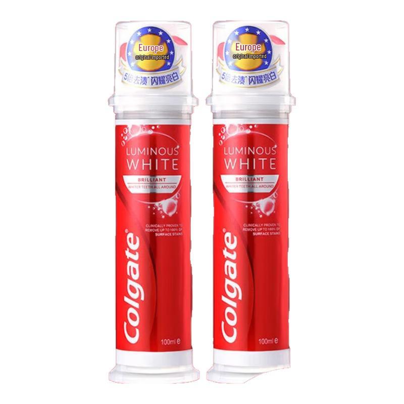 Colgate Brilliant White Stain Removal Pump Toothpaste