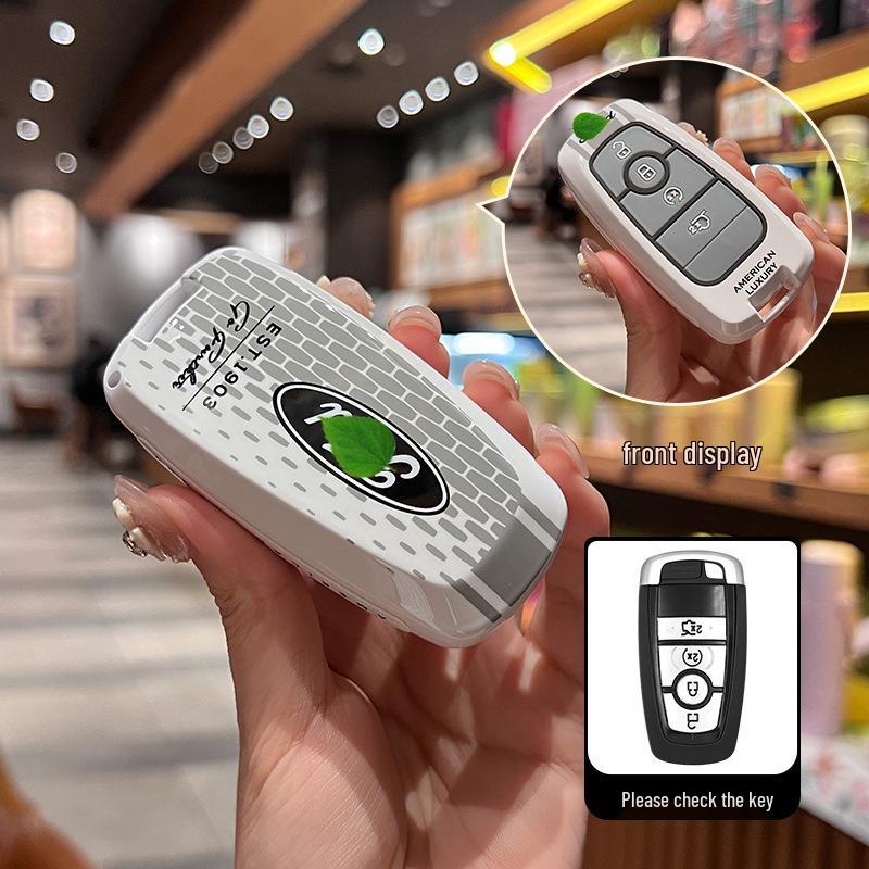 

Ford Key Cover: Fits Mondeo, Edge, Focus, Explorer, and Escape - Protective Shell with Buckle